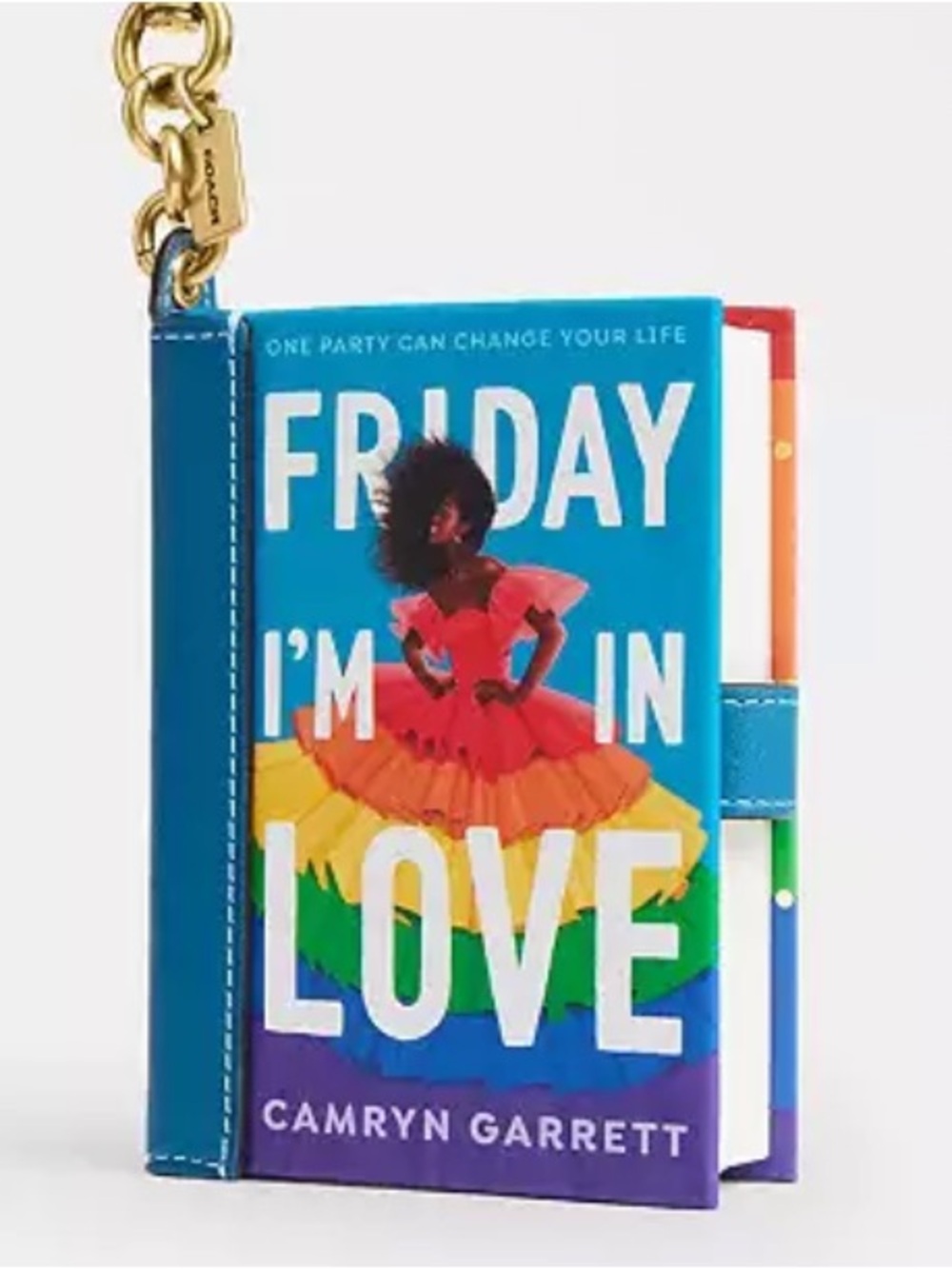 Coach storybook bag charm Friday I’m in love Camryn Garrett pride - Picture 1 of 13